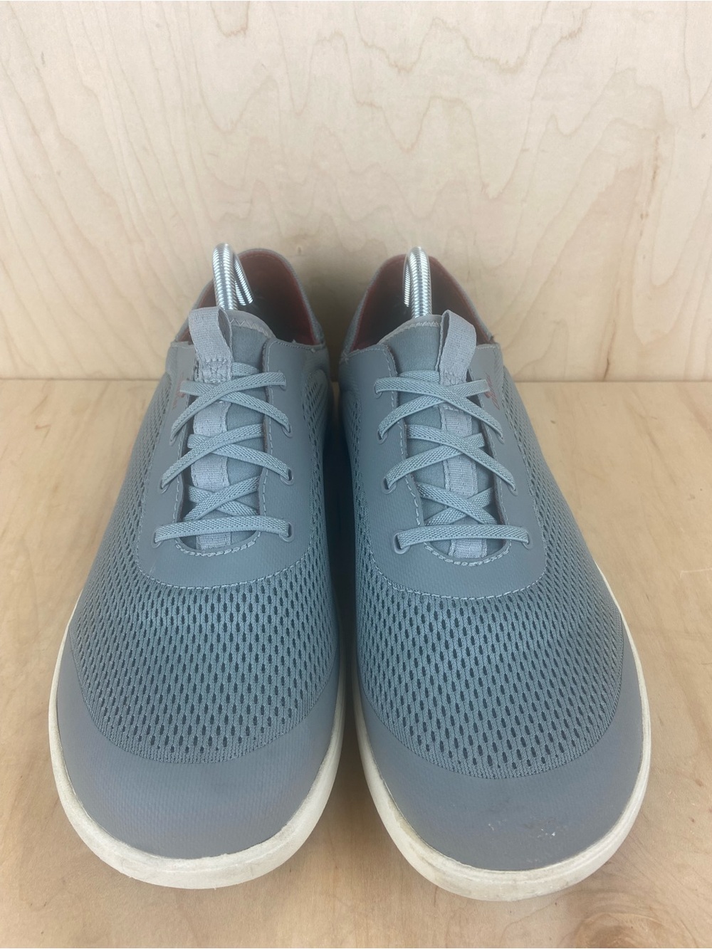 Olukai Moku Pae Men’s Grey Mesh Breathable Slip On Boar Shoes Size 11.5 - Picture 4 of 12